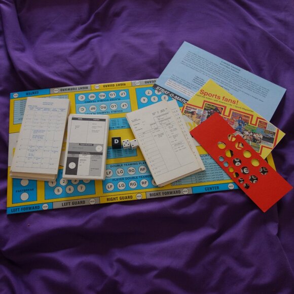 Vintage 1981 Strat-O-Magic Pro Basketball with Larry Bird & Magic Johnson - Picture 11 of 16